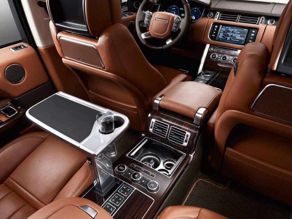 Range Rover interior